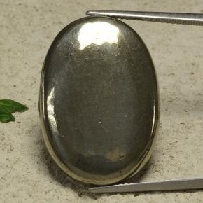 32.7ct Oval Cabochon Gold Pyrite Gem for sale 32.7ct Oval Cabochon Gold Pyrite Gem (ID: 489120)