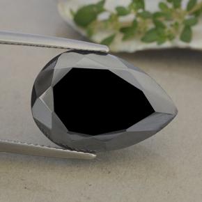 19.2ct Pear Facet Dark Gray Metallic Pyrite for sale thumb image of 19.2ct Pear Facet Dark Gray Metallic Pyrite (ID: 492084)