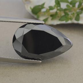 17.2ct Pear Facet Dark Gray Metallic Pyrite Gem for sale 17.2ct Pear Facet Dark Gray Metallic Pyrite Gem (ID: 492085)