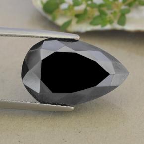 20.5ct Pear Facet Dark Gray Metallic Pyrite for sale thumb image of 20.5ct Pear Facet Dark Gray Metallic Pyrite (ID: 492089)