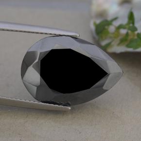 17.9ct Pear Facet Dark Gray Metallic Pyrite for sale thumb image of 17.9ct Pear Facet Dark Gray Metallic Pyrite (ID: 492090)