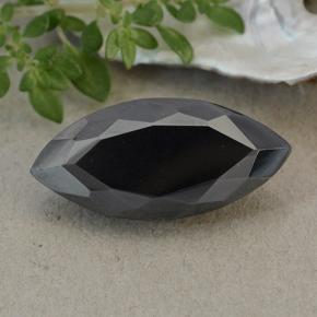 17.2ct Marquise Facet Dark Gray Metallic Pyrite for sale thumb image of 17.2ct Marquise Facet Dark Gray Metallic Pyrite (ID: 492096)