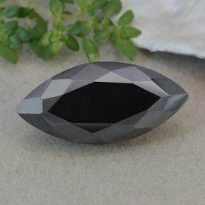 19.4ct Marquise Facet Dark Gray Metallic Pyrite for sale thumb image of 19.4ct Marquise Facet Dark Gray Metallic Pyrite (ID: 492102)