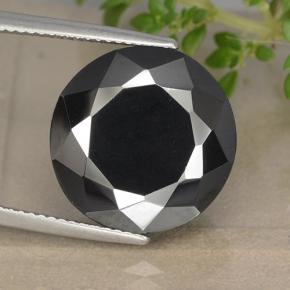 21.1ct Round Facet Dark Gray Metallic Pyrite for sale thumb image of 21.1ct Round Facet Dark Gray Metallic Pyrite (ID: 492288)