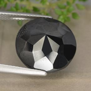 Pyrite Gemstone in 15.8 mm Size for Sale, Pyrite Stone in Dark Gray Metallic Color