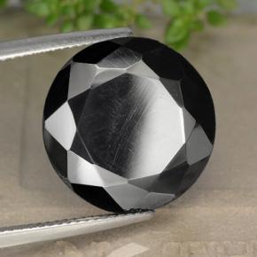 21.15 ct Gray Pyrite Stone, Natural Pyrite in Round Facet Shape for Sale