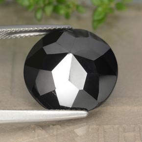 Pyrite Gemstone in 16.3 mm Size for Sale, Pyrite Stone in Dark Gray Metallic Color