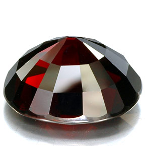 Pyrope Garnet Gemstone in 19.9 x 16.4 mm Size for Sale, Pyrope Garnet Stone in Deep Red Color