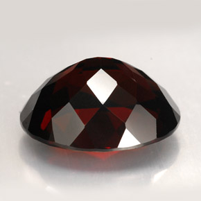 Pyrope Garnet Gemstone in 16.4 x 12.9 mm Size for Sale, Pyrope Garnet Stone in Deep Red Color