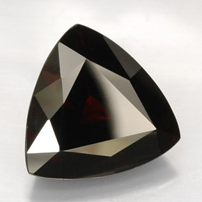 26.11 ct Red Pyrope Garnet Stone, Natural Pyrope Garnet in Trillion Facet Shape for Sale