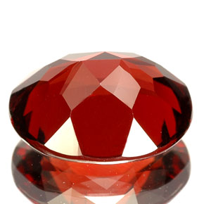 Pyrope Garnet Gemstone in 12 x 10 mm (calibrated) Size for Sale, Pyrope Garnet Stone in Red Color