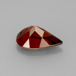 Pyrope Garnet Gemstone in 9 x 6 mm (calibrated) Size for Sale, Pyrope Garnet Stone in Deep Red Color