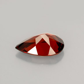 Pyrope Garnet Gemstone in 10.1 x 6.7 mm Size for Sale, Pyrope Garnet Stone in Deep Red Color