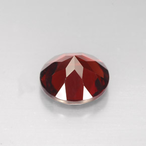 Pyrope Garnet Gemstone in 9 mm (calibrated) Size for Sale, Pyrope Garnet Stone in Deep Red Color