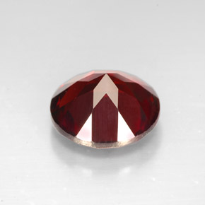 Pyrope Garnet Gemstone in 9 mm (calibrated) Size for Sale, Pyrope Garnet Stone in Deep Red Color