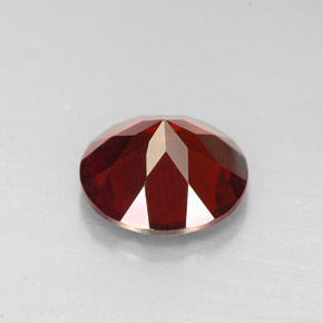 Pyrope Garnet Gemstone in 9 mm (calibrated) Size for Sale, Pyrope Garnet Stone in Deep Red Color