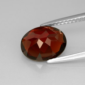 Pyrope Garnet Gemstone in 10 x 8 mm (calibrated) Size for Sale, Pyrope Garnet Stone in Deep Red Color