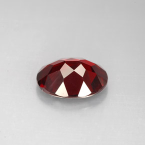 Pyrope Garnet Gemstone in 10 x 8 mm (calibrated) Size for Sale, Pyrope Garnet Stone in Deep Red Color