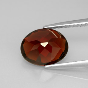 Pyrope Garnet Gemstone in 10 x 8 mm (calibrated) Size for Sale, Pyrope Garnet Stone in Deep Red Color