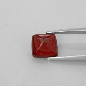 Pyrope Garnet Gemstone in 8 x 8 mm (calibrated) Size for Sale, Pyrope Garnet Stone in Deep Red Color