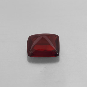 2.05 ct Red Pyrope Garnet Stone, Natural Pyrope Garnet in Cushion Cabochon Shape for Sale