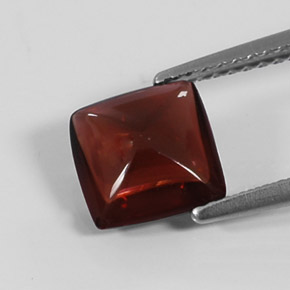 Pyrope Garnet Gemstone in 7.7 x 7.6 mm Size for Sale, Pyrope Garnet Stone in Deep Red Color