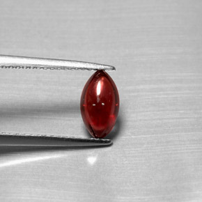 Pyrope Garnet Gemstone in 8.7 x 4.9 mm Size for Sale, Pyrope Garnet Stone in Red Color