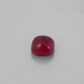 1.81 ct Red Pyrope Garnet Stone, Natural Pyrope Garnet in Cushion Cabochon Shape for Sale