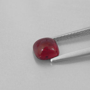 Pyrope Garnet Gemstone in 6.3 x 6.2 mm Size for Sale, Pyrope Garnet Stone in Red Color