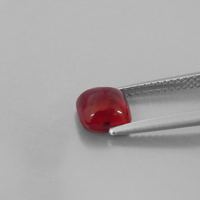 Pyrope Garnet Gemstone in 6.5 x 6.4 mm Size for Sale, Pyrope Garnet Stone in Red Color