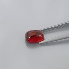 Pyrope Garnet Gemstone in 8 x 6.3 mm Size for Sale, Pyrope Garnet Stone in Red Color