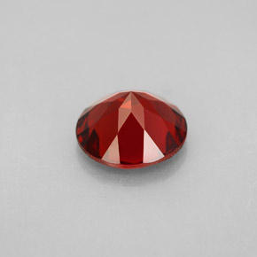 Pyrope Garnet Gemstone in 9 mm (calibrated) Size for Sale, Pyrope Garnet Stone in Deep Red Color