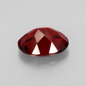 Pyrope Garnet Gemstone in 10 x 8 mm (calibrated) Size for Sale, Pyrope Garnet Stone in Deep Red Color