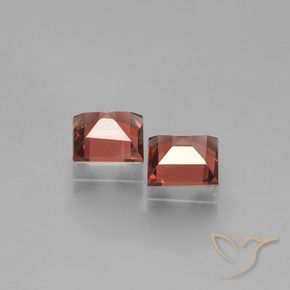 Pyrope Garnet Gemstones in 5 x 5 mm (calibrated) Size for Sale, Pyrope Garnet Stones in Medium Red Color