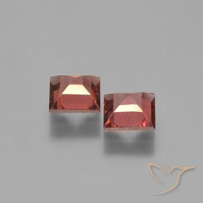 Pyrope Garnet Gemstones in 5 x 5 mm (calibrated) Size for Sale, Pyrope Garnet Stones in Scarlet Red Color