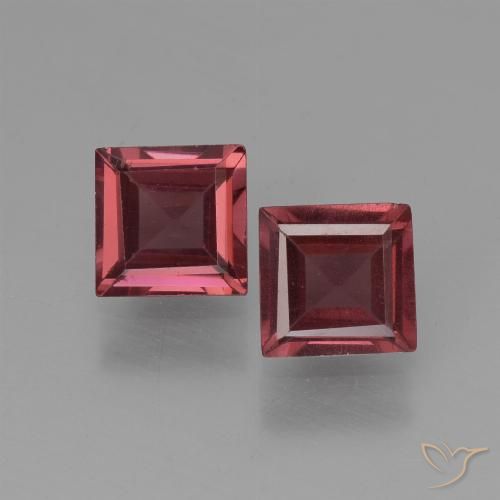 1.33ctw Natural Scarlet Red Pyrope Garnet, Square, VVS-VS