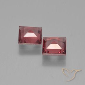 Pyrope Garnet Gemstones in 5 x 5 mm (calibrated) Size for Sale, Pyrope Garnet Stones in Deep Wine Red Color