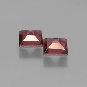 Pyrope Garnet Gemstones in 5 x 5 mm (calibrated) Size for Sale, Pyrope Garnet Stones in Red Color