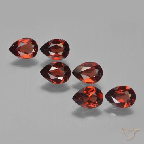 4.57ctw Natural Merlot Red Pyrope Garnet, Pear Shape, VVS-VS