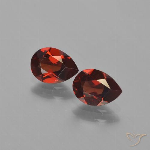 1.71ctw Natural Merlot Red Pyrope Garnet, Pear Shape, VVS-VS