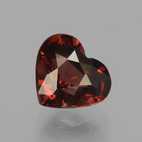 1.5ct Heart Facet Red Pyrope Garnet Gem for sale 1.5ct Heart Facet Red Pyrope Garnet Gem (ID: 456090)