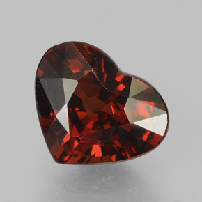 2ct Heart Facet Red Pyrope Garnet for sale thumb image of 2ct Heart Facet Red Pyrope Garnet (ID: 457039)