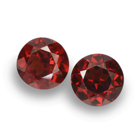 1ct Round Facet Red Pyrope Garnet for sale thumb image of 1ct Round Facet Red Pyrope Garnet (ID: 457472)