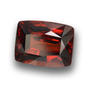 3.22 ct Red Pyrope Garnet Stone, Natural Pyrope Garnet in Cushion-Cut Shape for Sale