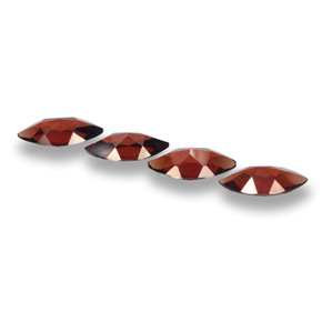 Pyrope Garnet Gemstones in 12 x 6 mm (calibrated) Size for Sale, Pyrope Garnet Stones in Deep Blood Red Color