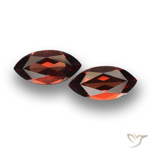 4.06 ct Marquise Cut Pyrope Garnet, 12.1 x 6 mm From Mozambique, Photo A