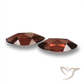 Pyrope Garnet Gemstones in 12.1 x 6 mm Size for Sale, Pyrope Garnet Stones in Merlot Red Color