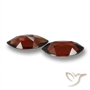 Pyrope Garnet Gemstones in 12 x 6 mm Size for Sale, Pyrope Garnet Stones in Merlot Red Color