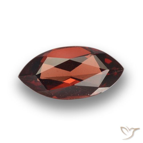 1.89ct Natural Merlot Red Pyrope Garnet, Marquise, VVS-VS
