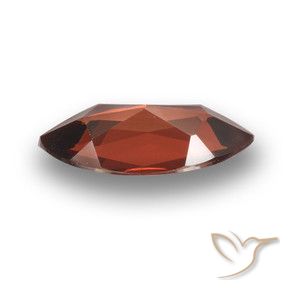 Pyrope Garnet Gemstone in 12.1 x 6 mm Size for Sale, Pyrope Garnet Stone in Merlot Red Color